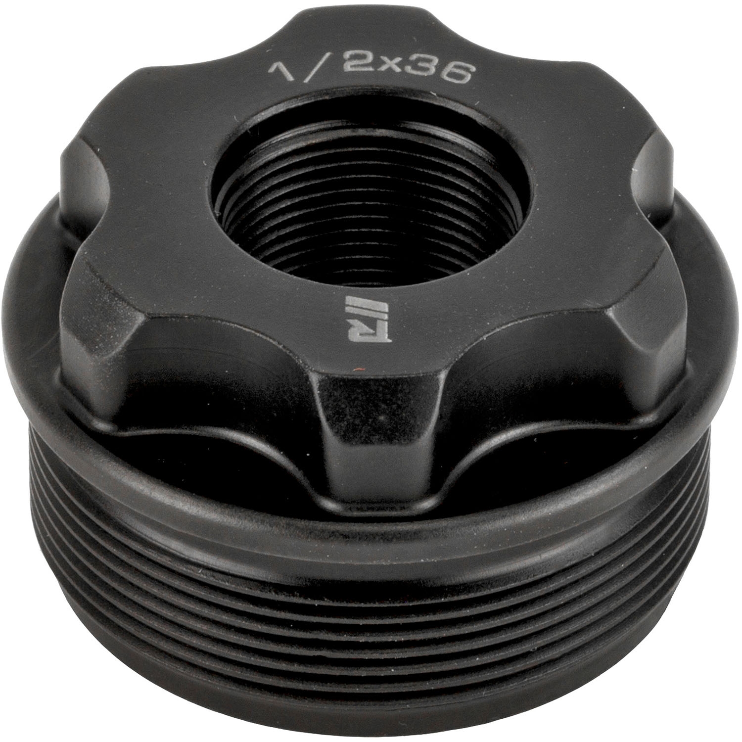 Rugged Suppressors 1/2x36 Fixed Mount For Obsidian 45 [Black]