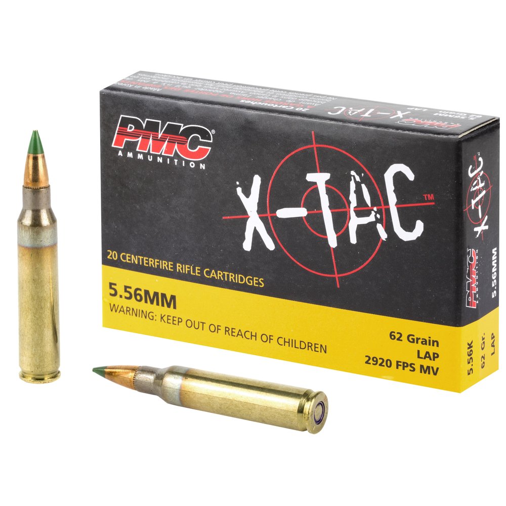 PMC Ammunition XTAC 556NATO 62Gr LAP [20 Round Box]