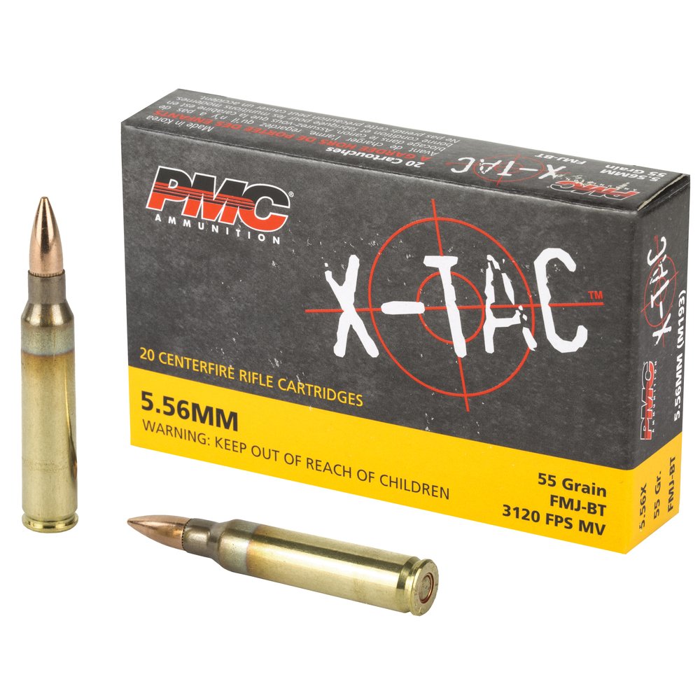 5.56X - Ammo and box