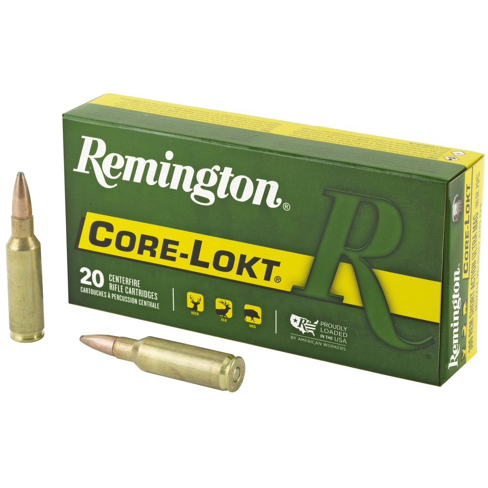 Remington Core Lokt 300 Remington Short Action Ultra Mag 165Gr Pointed Soft Point [20 Round Box]