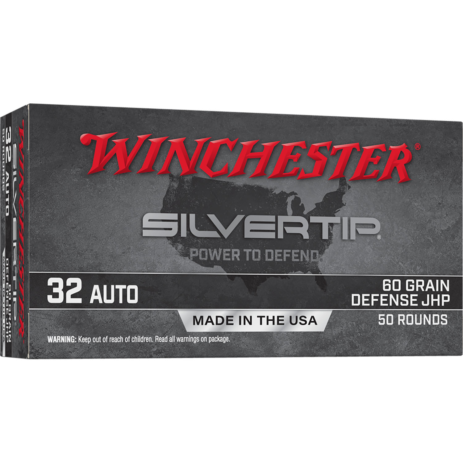 Winchester Silvertip 32ACP - Front of Box