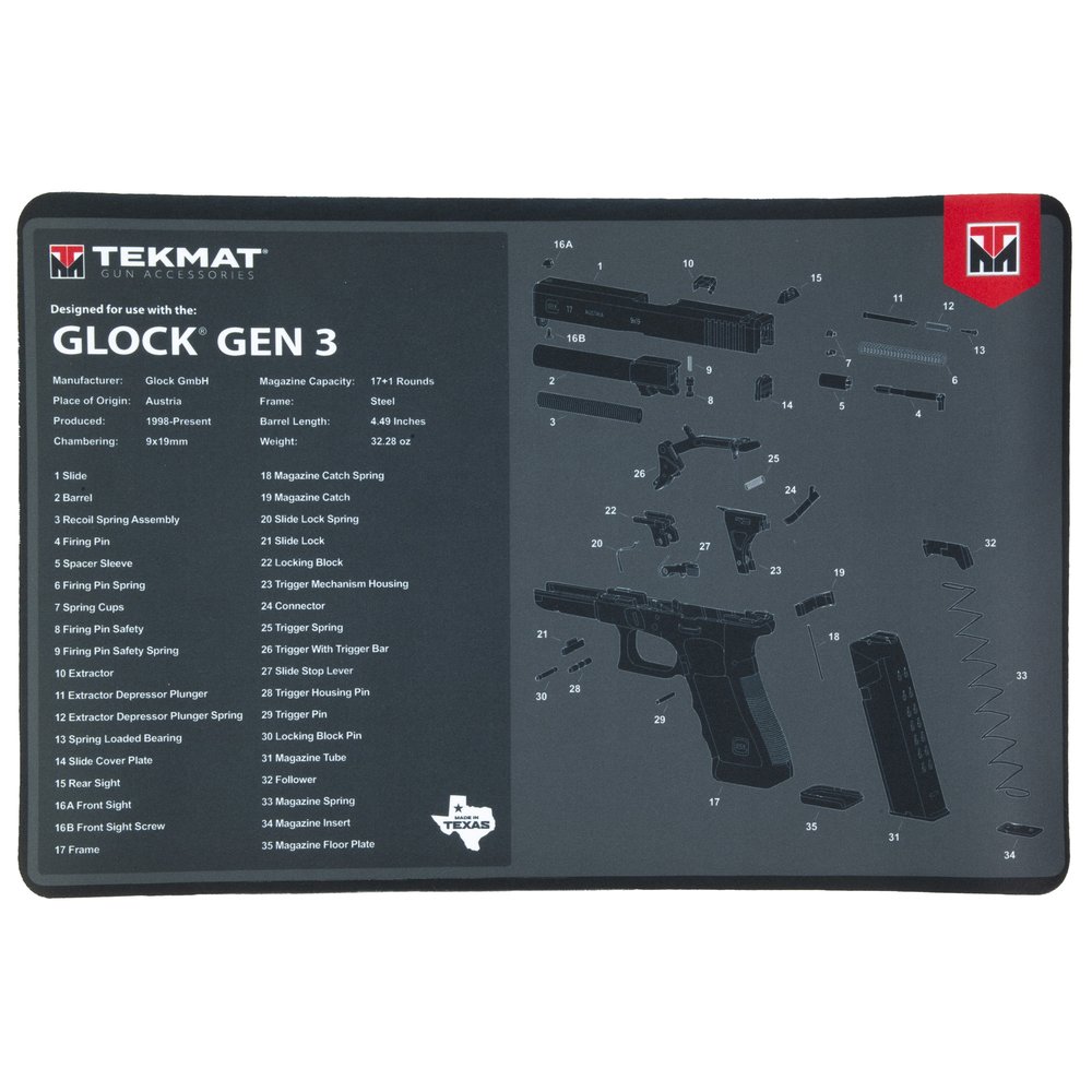 TEK-R17-GLOCK-G3 - Front view