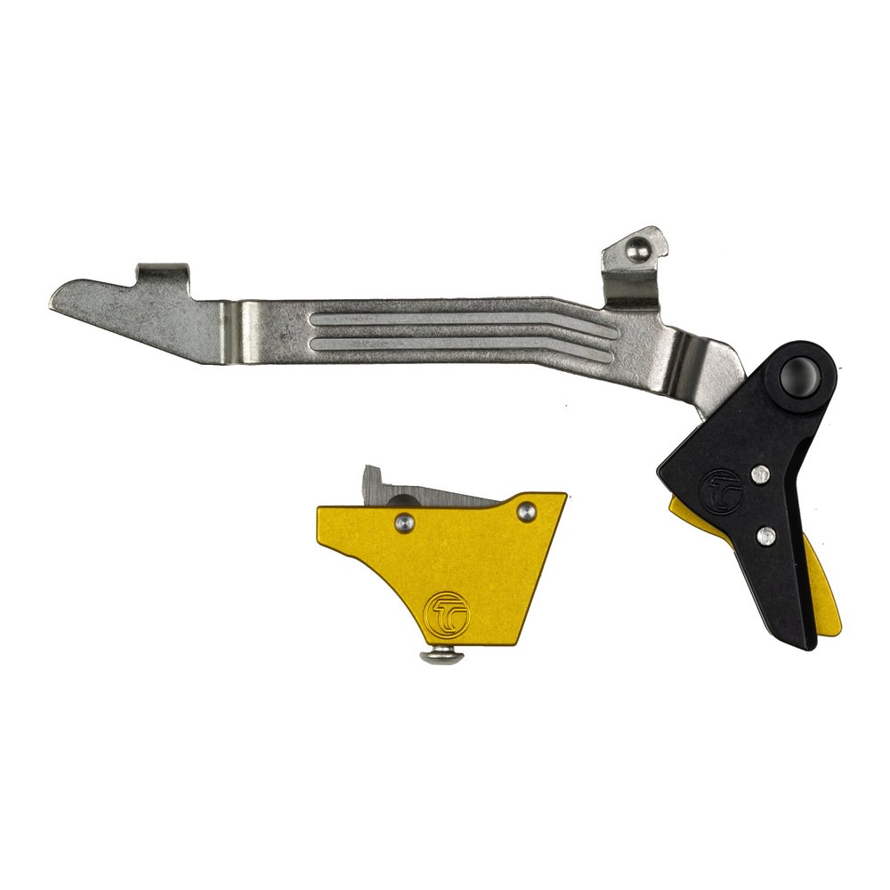 ALPHA GLOCK 3-4 - GOLD - Front view